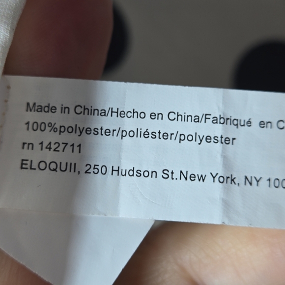 Eloquii Bow Tie Blouse With Flutter Sleeves Size 16 - Picture 7 of 7